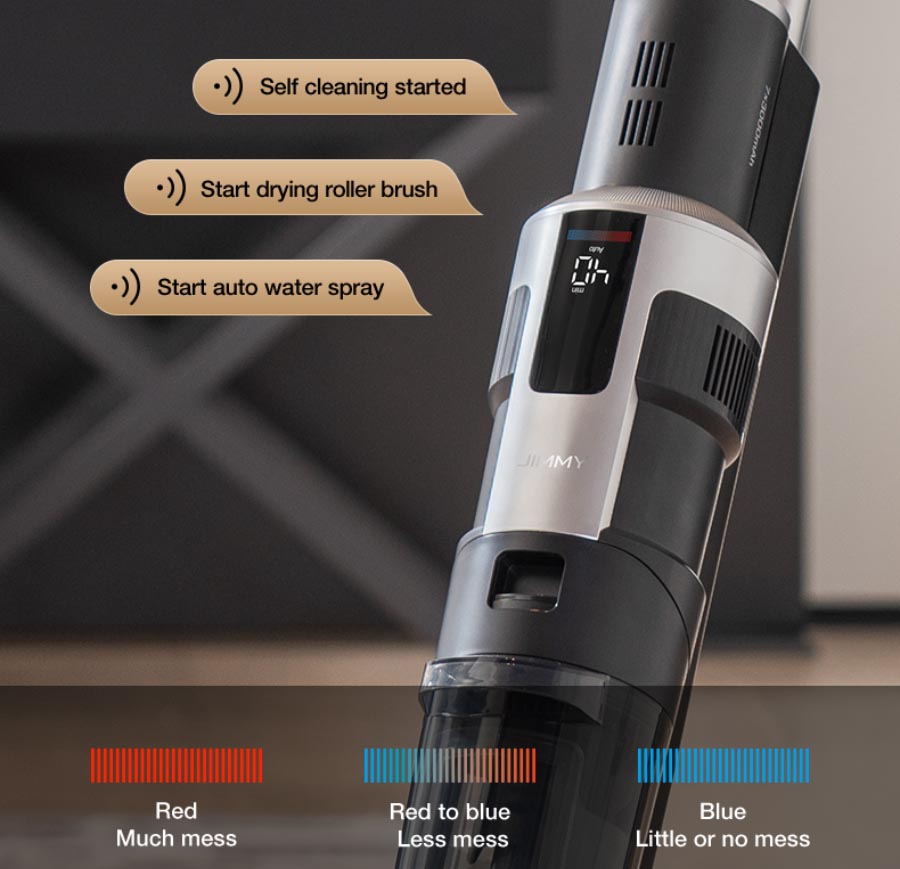 JIMMY HW9 Pro Max Cordless Vacuum&washer