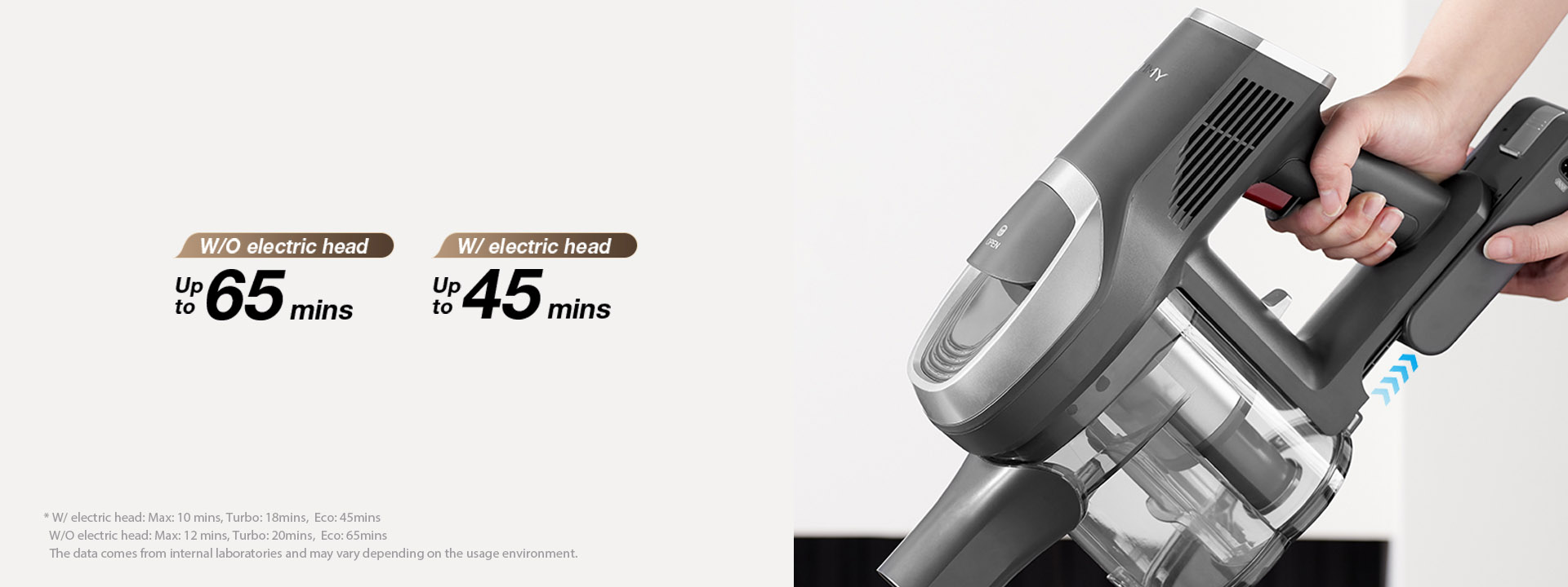 ເຄື່ອງດູດຝຸ່ນ JV83 Pro Cordless Stick