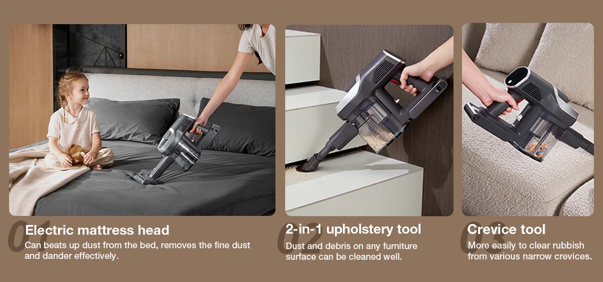 ເຄື່ອງດູດຝຸ່ນ JV83 Pro Cordless Stick