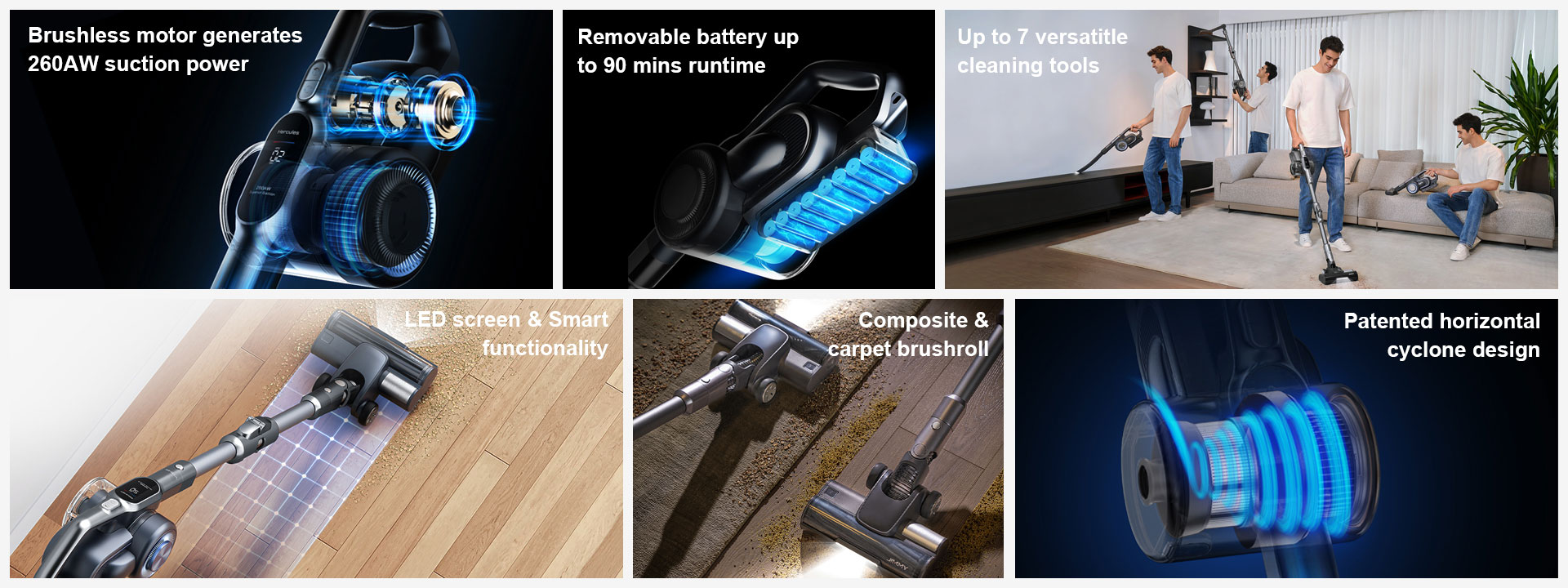 JIMMY H11 Pro Cordless Stick Vacuum