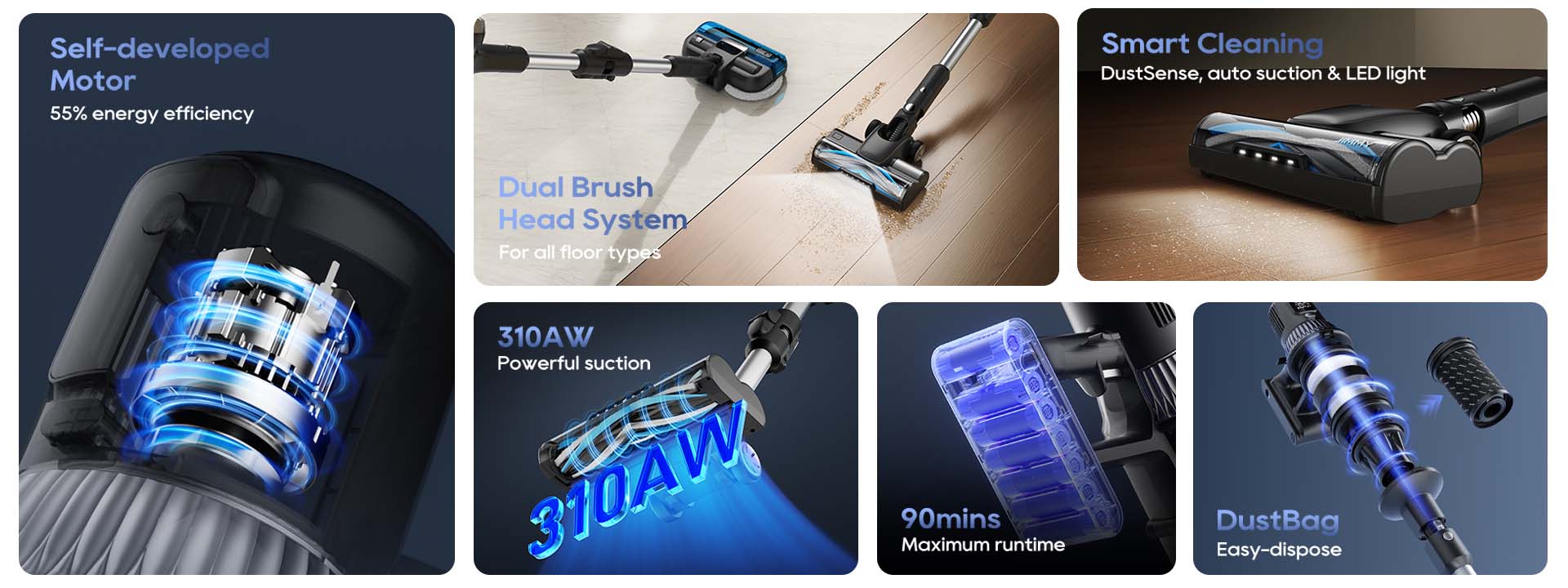 JIMMY JV10 Pro Aqua Cordless Stick Vacuum