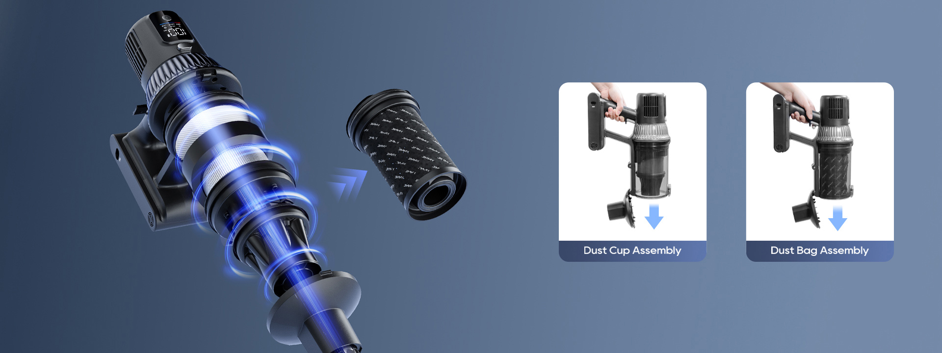JIMMY JV10 Pro Aqua Cordless Stick Vacuum