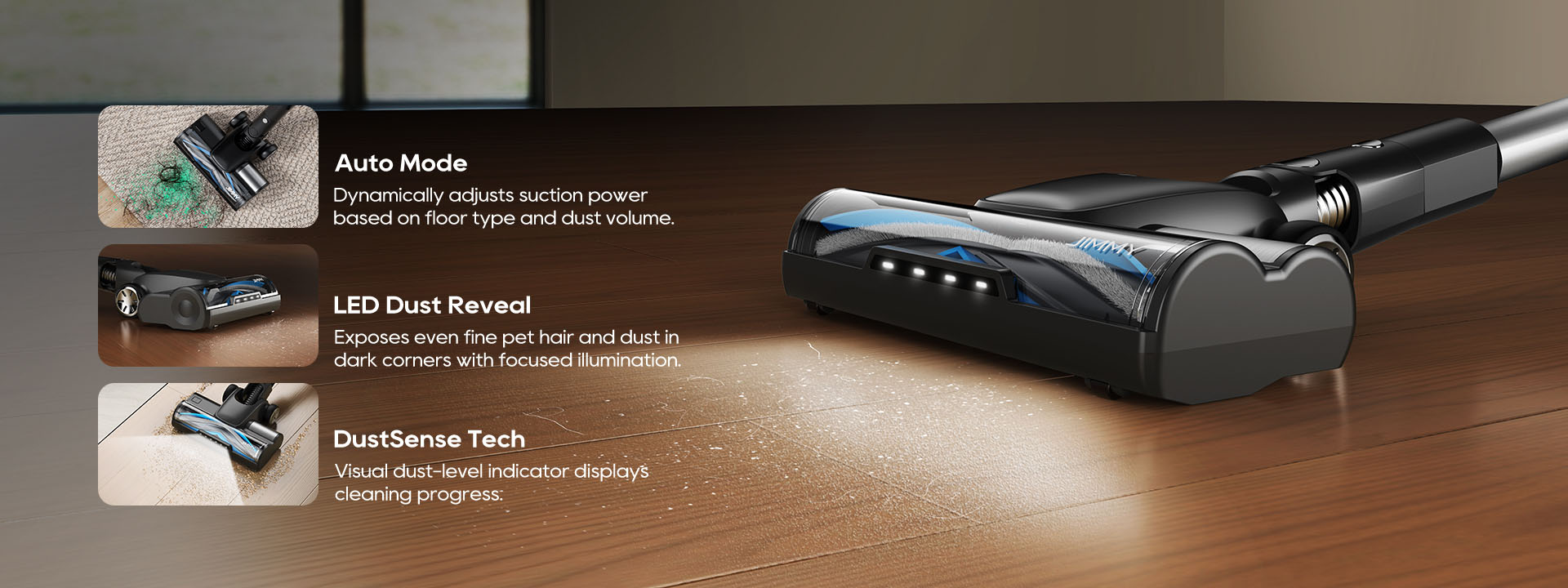 JIMMY JV10 Pro Aqua Cordless Stick Vacuum