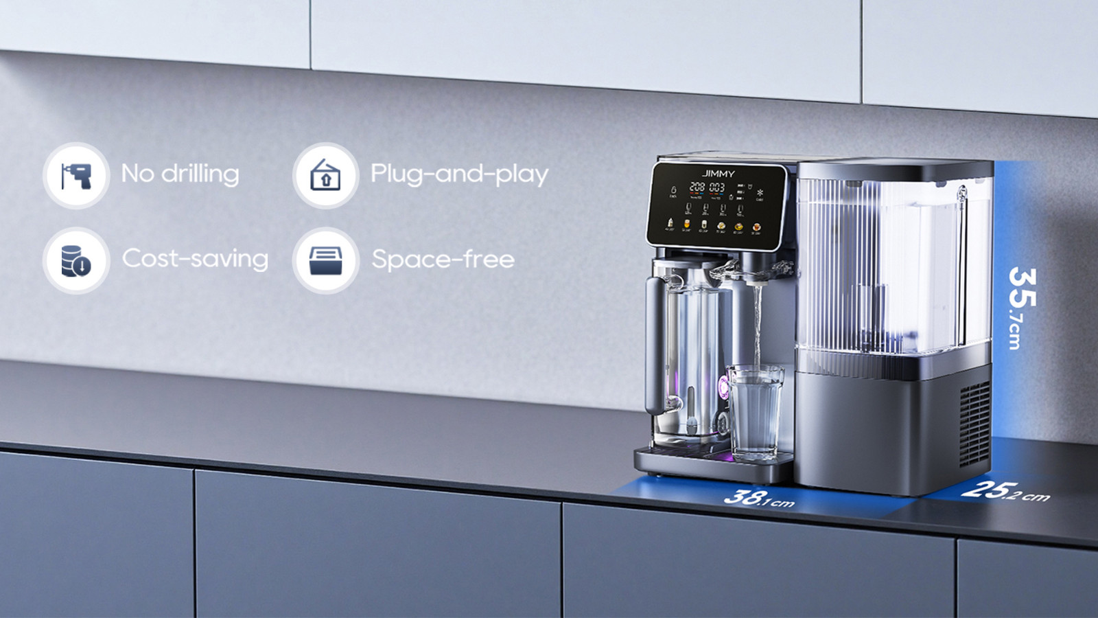 JIMMY R9 Pro Countertop RO Water Purifier