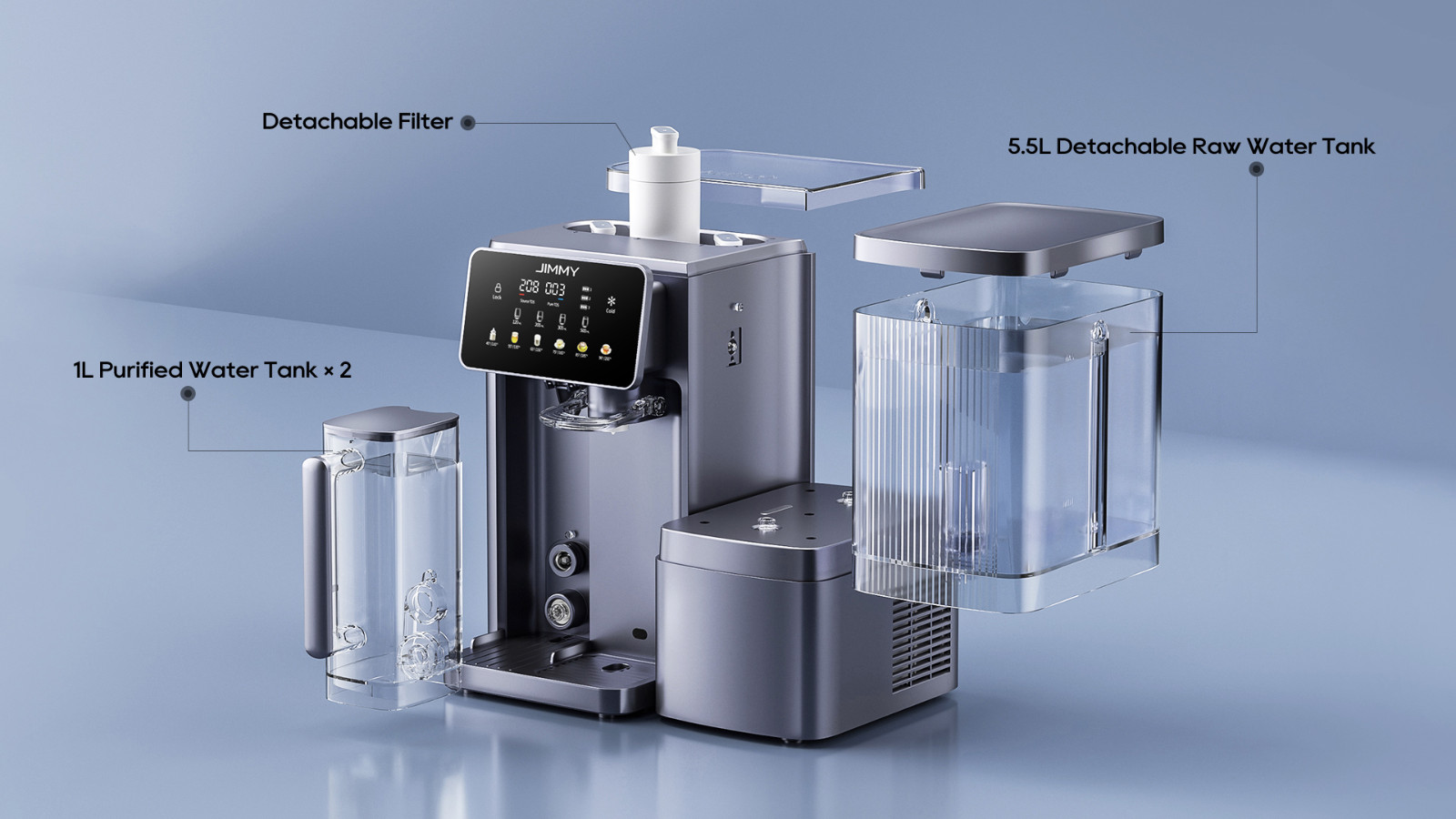 JIMMY R9 Pro Countertop RO Water Purifier