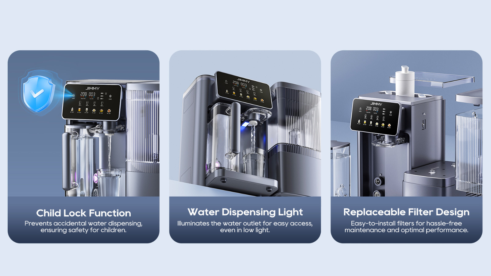 JIMMY R9 Pro Countertop RO Water Purifier