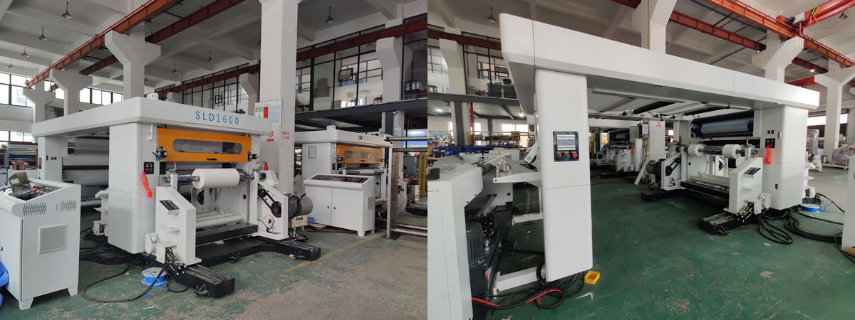 The high-end configuration of Binbao Machinery kraft paper slitter ...