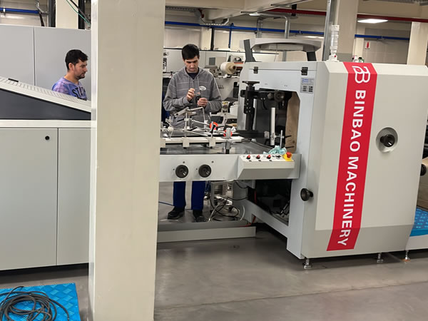Binbao Engineer's Trip To Americas: Service Slitter Rewinder And ...