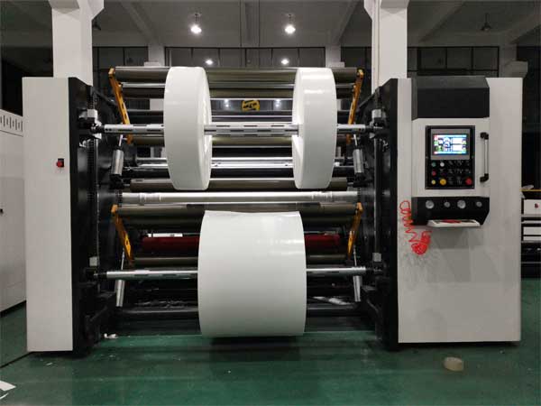 Hot Stamping Tipper Takarda mahaukatan Roll Don Rolls Slitter Sake Sake Mahcine Don Taba