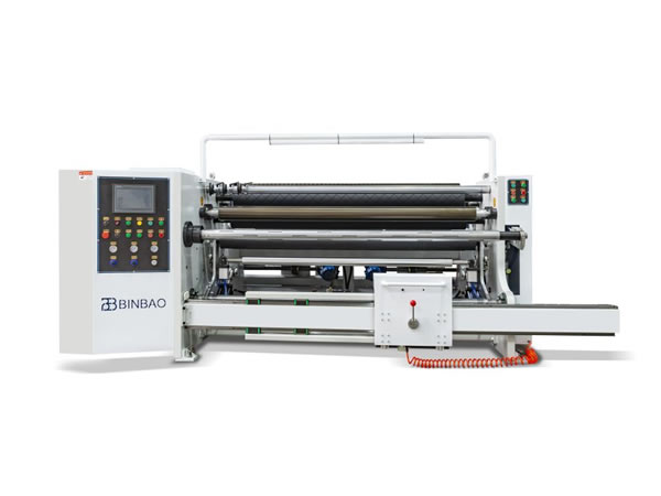 Mai rufi Sublimation Canja wurin Takarda Roll Rewinder Machine Domin Juyawa zuwa Karamin Digital Printing Rolls