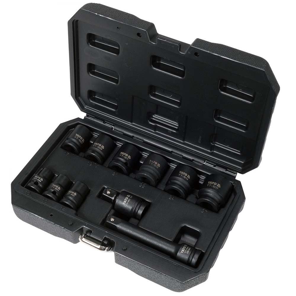 YATO YT-10255 IMPACT SOCKET SET 11PCS HAND TOOLS SPECIAL AUTOMOTIVE TOOLS & EQUIPMENT