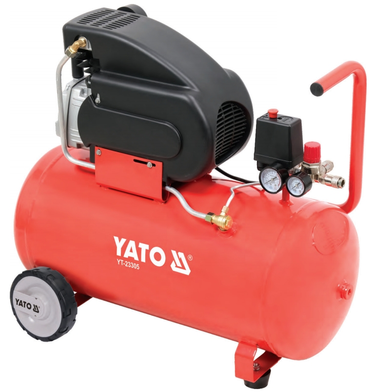 YATO YT-23305 50L TANK ( 2.0HP ) DIRECT DRIVEN OIL COMPRESSOR AIR COMPRESSOR (TANK THICKNESS 2.5MM) POWER TOOLS SPECIAL AUTOMOTIVE TOOLS & EQUIPMENT