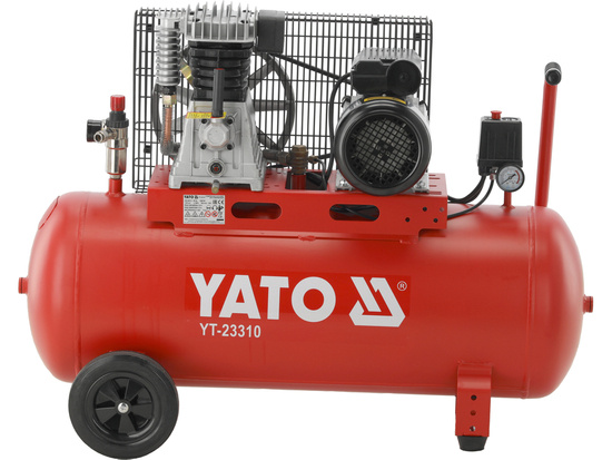 YATO YT-23310 エアコンプレッサー 100L(最低 3.0 馬力モーター