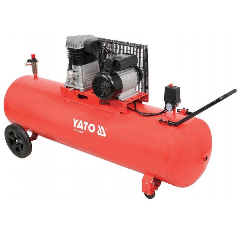 YATO YT-23320 エアコンプレッサー 200L (ベルトタイプ) 電動工具特殊