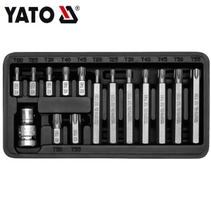 YATO Power SCREWDRIVER BIT SET / TORX / 15PCS YT-0411