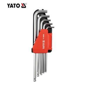 SET DI CHIAVI ESAGONALE YATO 12 PEZZI SAE INCH CRV YT-5838