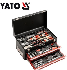 YATO YT-38951 PROFESYONAL NGA PANIMALIT NGA PAGPAMALIT KUMPLETO NGA TOOL SET 81 PCS TOOLS SET