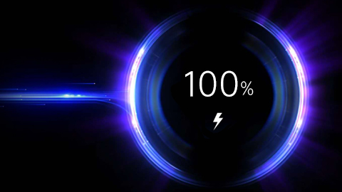 100% 充电效率