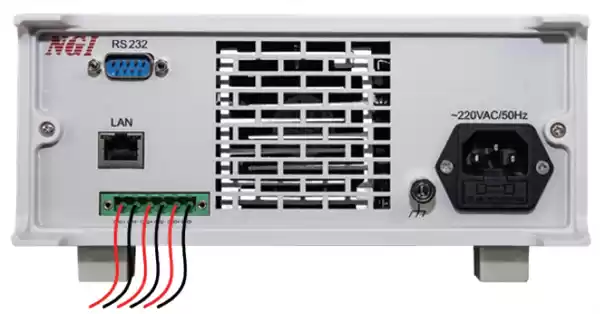 front and rear wiring design