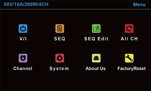 Giao diện chức năng N39400