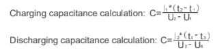 calcul de la capacité de charge et de décharge calcul de la capacité de charge et de décharge