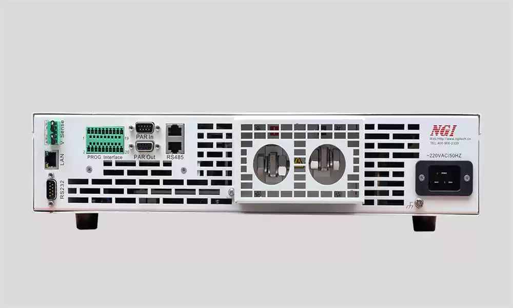 N3600 rear panel