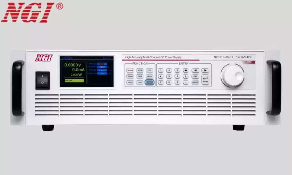 N23010 series 24 channels high precision programmable dc power supply