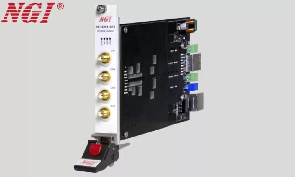 N6201 programmable modular instrument NXI-6201 series 16-bit 4-channel analogue output card