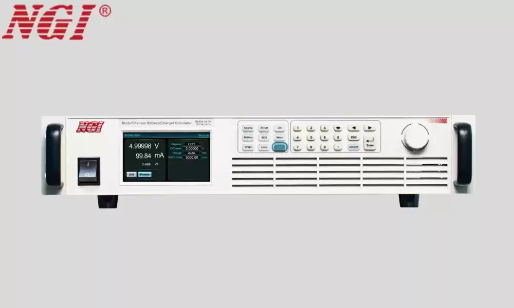 N8336 series 16 channels low voltage high accuracy programmable lithium battery cell simulator