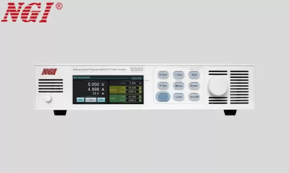 N35100 series wide range output bidirectional programmable dc power supply