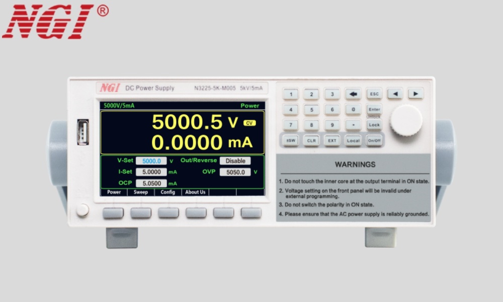 Catu Daya DC Tegangan Tinggi N3200 (2.5kV/5kV/10kV)