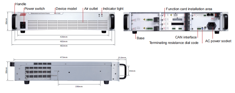 Dimensi NXI-F1030 Dimensi NXI-F1030