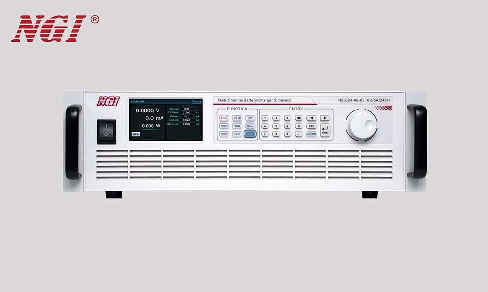 N83524 24 Saluran Simulator Baterai Dua Arah (6V/CH)