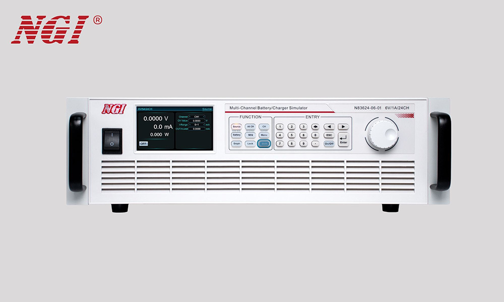 N83624 Simulador de batería de 24 canales (6V,15V/CH)