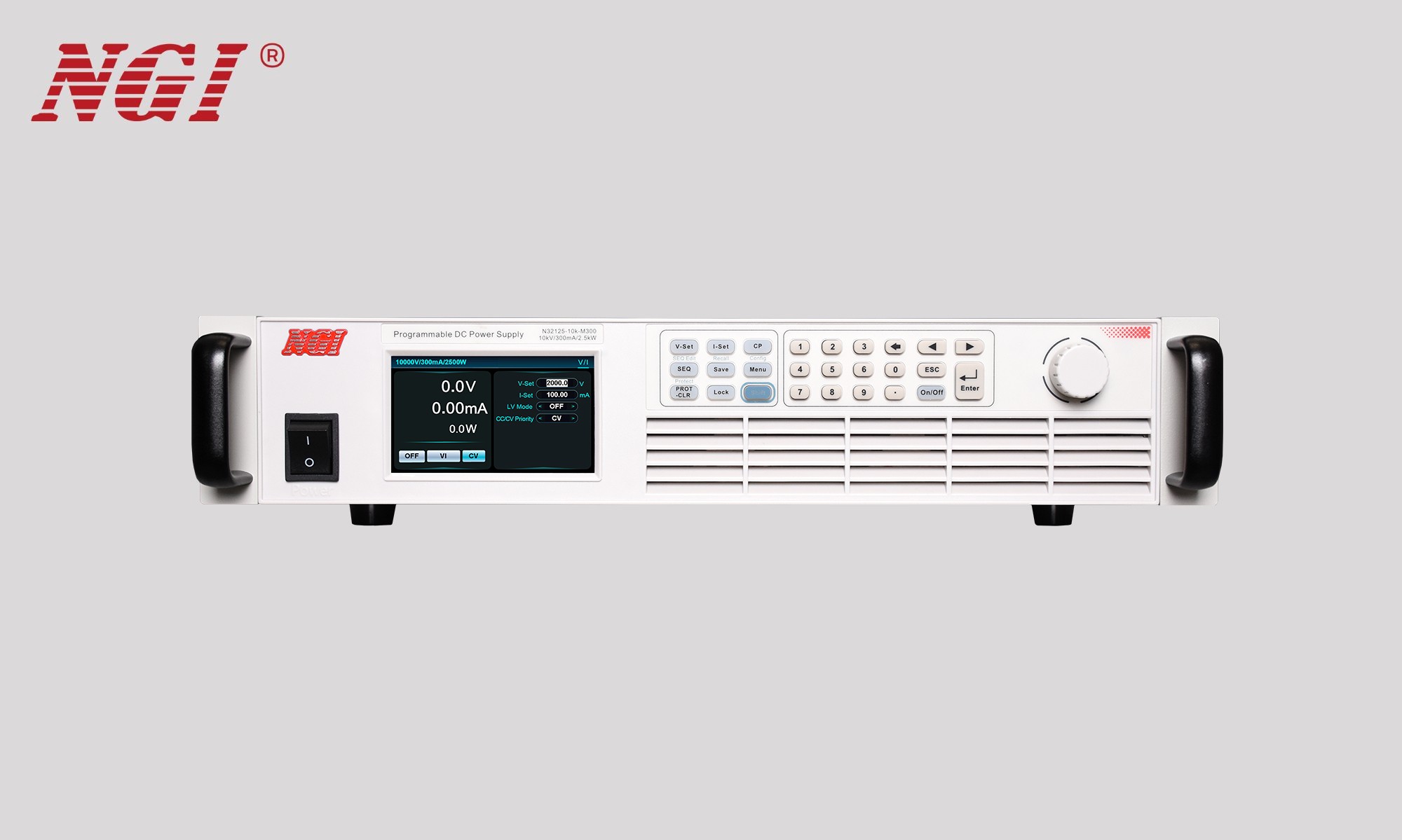 Catu Daya DC Pemrograman Tegangan Tinggi Seri N32100 Berkinerja Tinggi