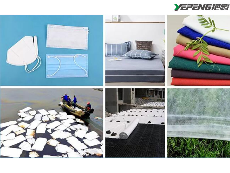 SMS Nonwoven Fabric Nonwoven Machine සහ එහි යෙදුම මඟින් නිෂ්පාදනය කරන්නේ කෙසේද?