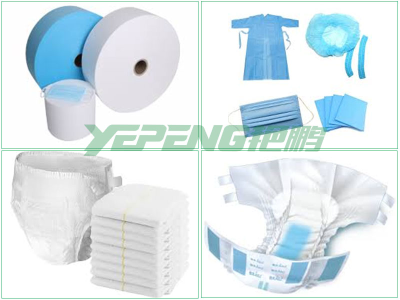 Menene SMS Spunmelt Nonwoven Fabric Yin Machine don diaper?