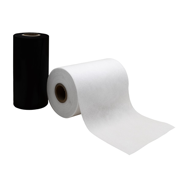 Биоразлагаемый нетканый материал из полимолочной кислоты для изготовления сумок.