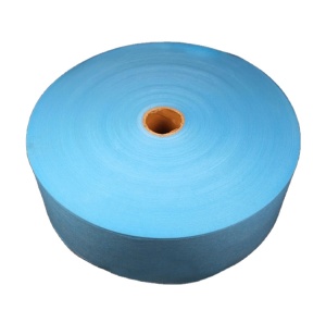 Rotolo di tessuto non tessuto spunbond in pp idrofilo e lavabile da 25 g/mq