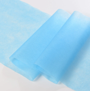 Синий и белый 100% полипропиленовый нетканый материал Спанбонд