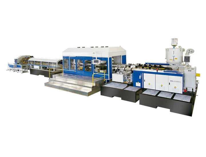 High-speed Single Screw Extruder PE/PP Double Wall Corrugated Pipe Production Line