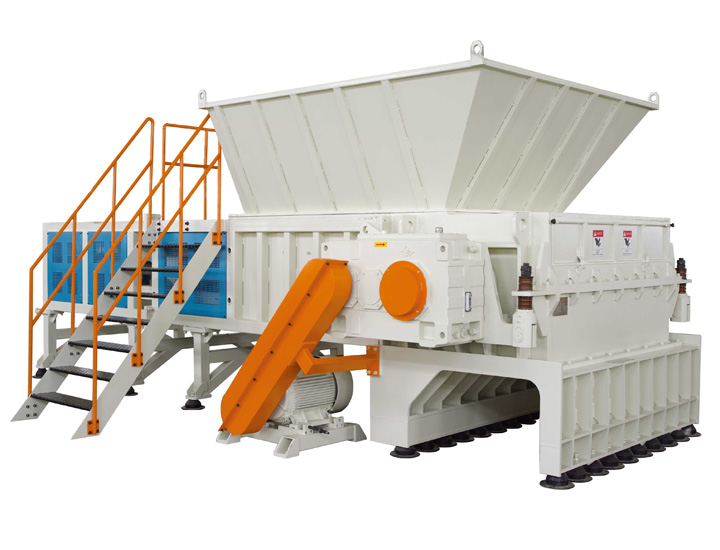 Jwell DYSSZ Heavy Single Axle Shredder