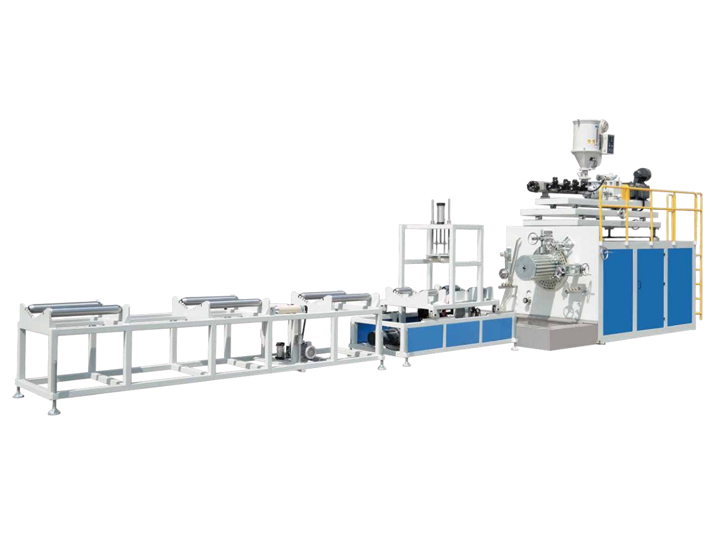 Large Diameter HDPE Hollow-wall Coiled Pipe Extrusion Line