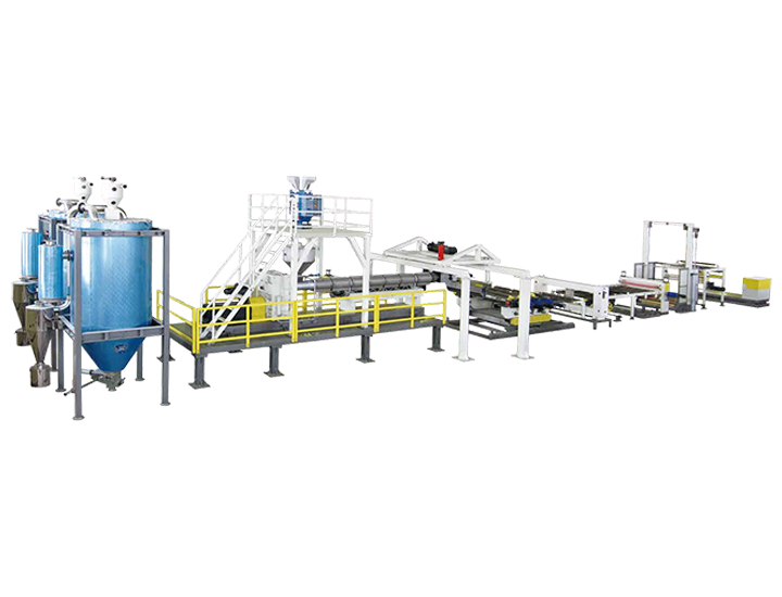 PC PMMA Optic Sheet Extrusion Line