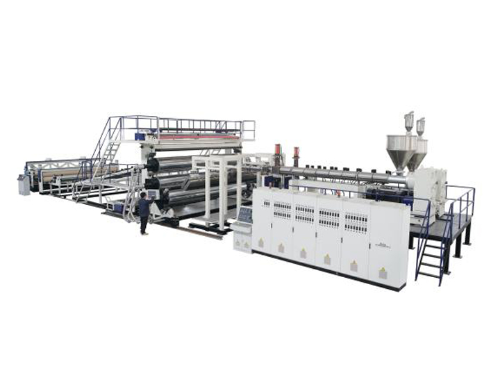 PE Geomembrane Waterproof Sheet Extrusion Line