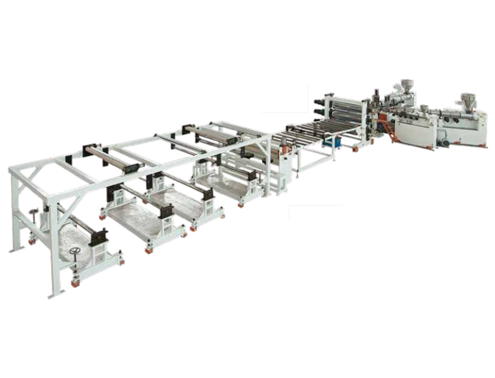 PP and Calcium Powder Environmental Protection Sheet Extrusion Line