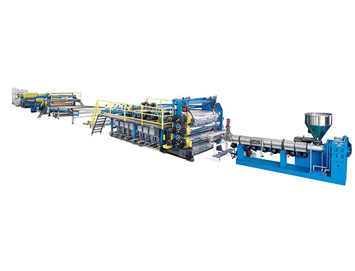 PP, PE, ABS, PVC Thick Plate Extrusion Line