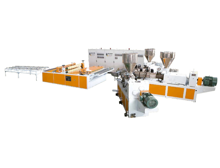 PVC Multi Layer Heat Insulation Corrugated Board Extrusion Line