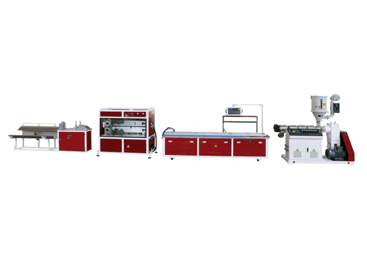 PVC、 PP、 PE、 PC、 ABS Small Profile Extrusion Line