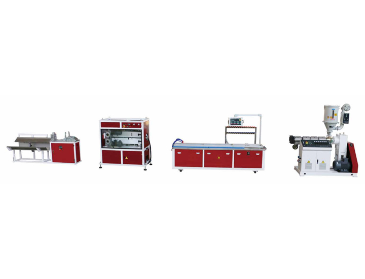 PVC PP PE PC ABS Small Profile Extrusion Line